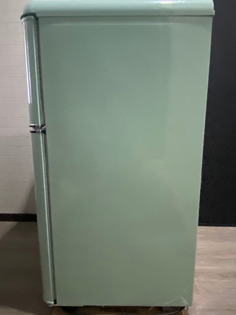 アイリスオーヤマ ノンフロン冷凍冷蔵庫 ライトグリーン 2022年製 81L