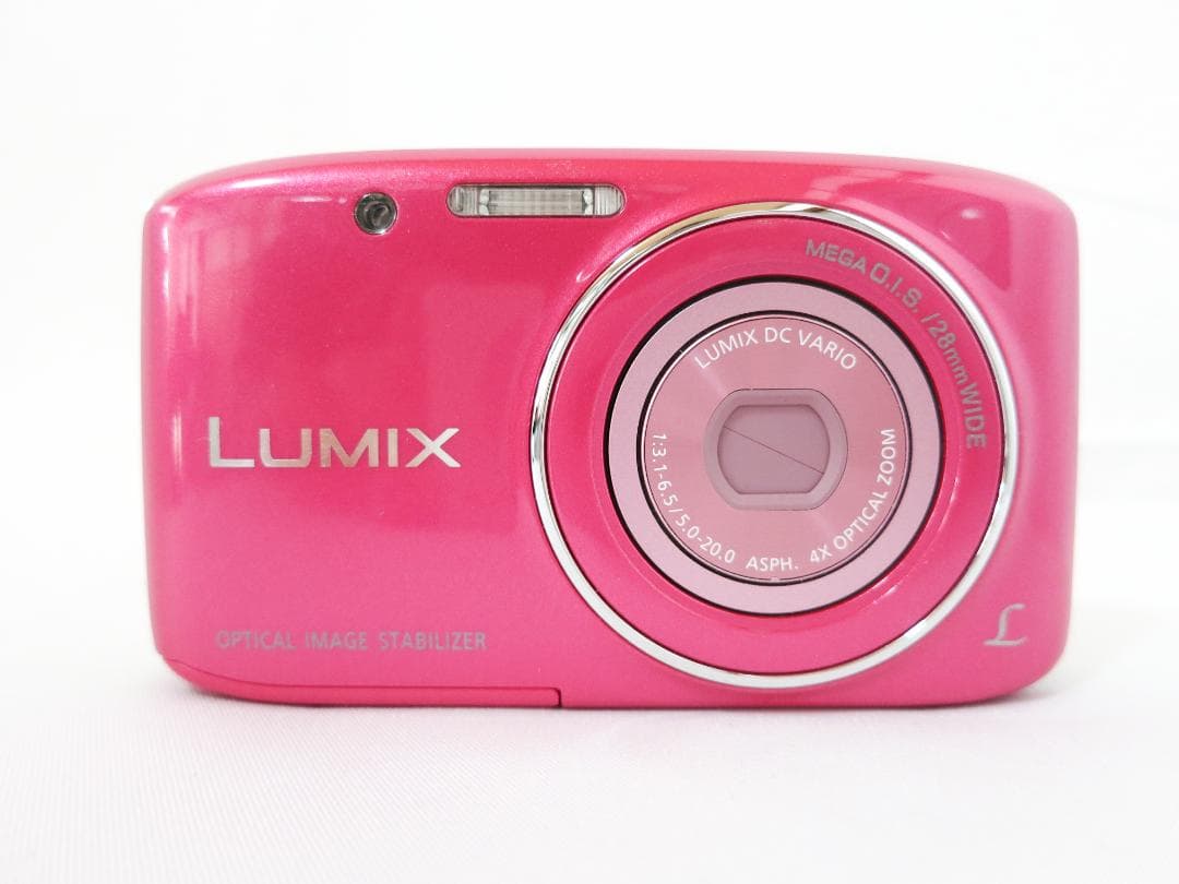 オススメ美品★デジカメ Panasonic LUMIX DMC-S2 ピンク