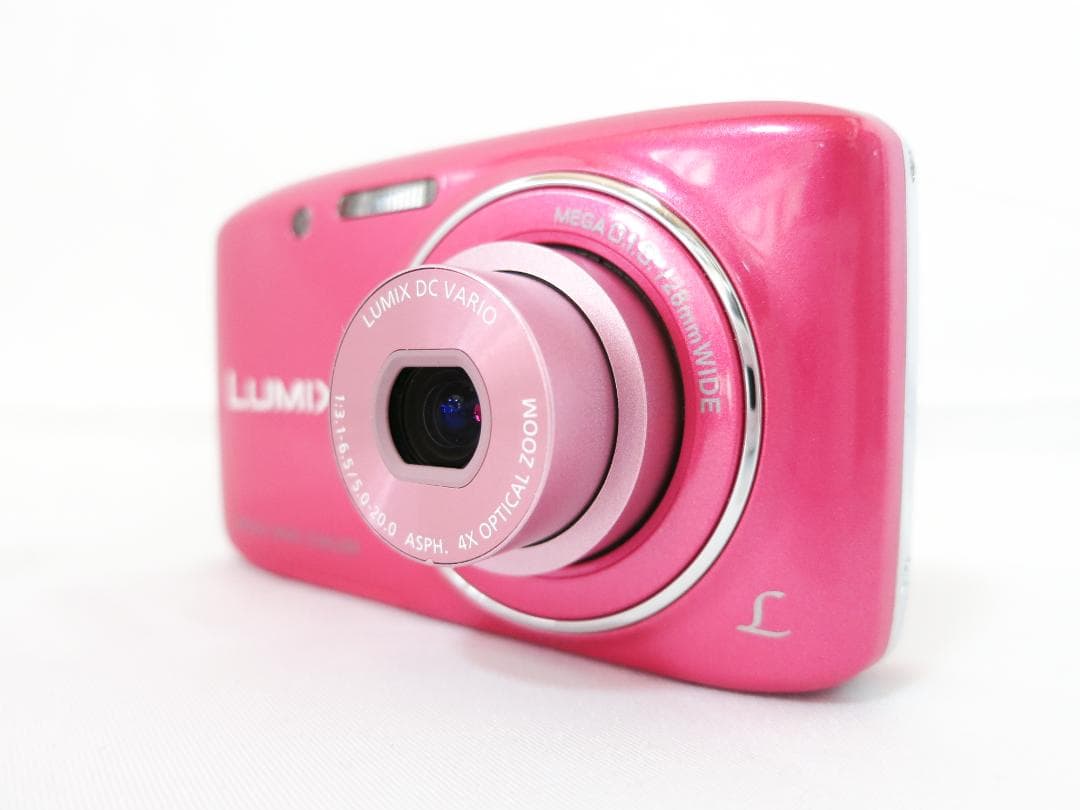 オススメ美品★デジカメ Panasonic LUMIX DMC-S2 ピンク