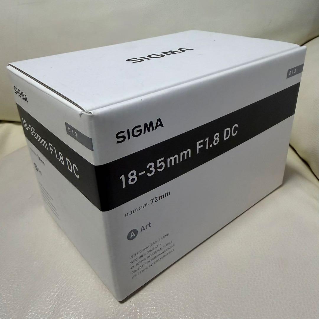 SIGMA Art 18-35mm F1.8 DC ズームレンズ