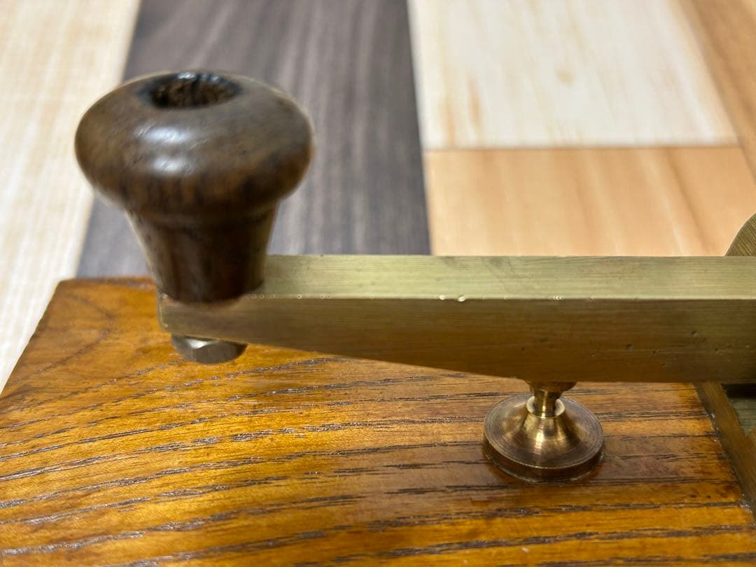 ヴィンテージ 木製 電鍵