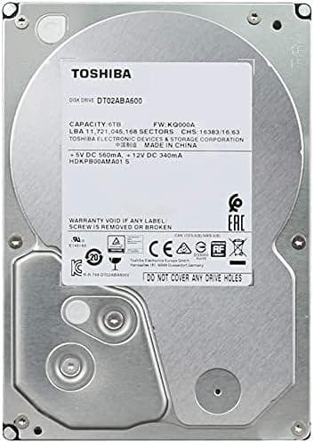 東芝 TOSHIBA DT02ABA600 6TB 内蔵型HDD
