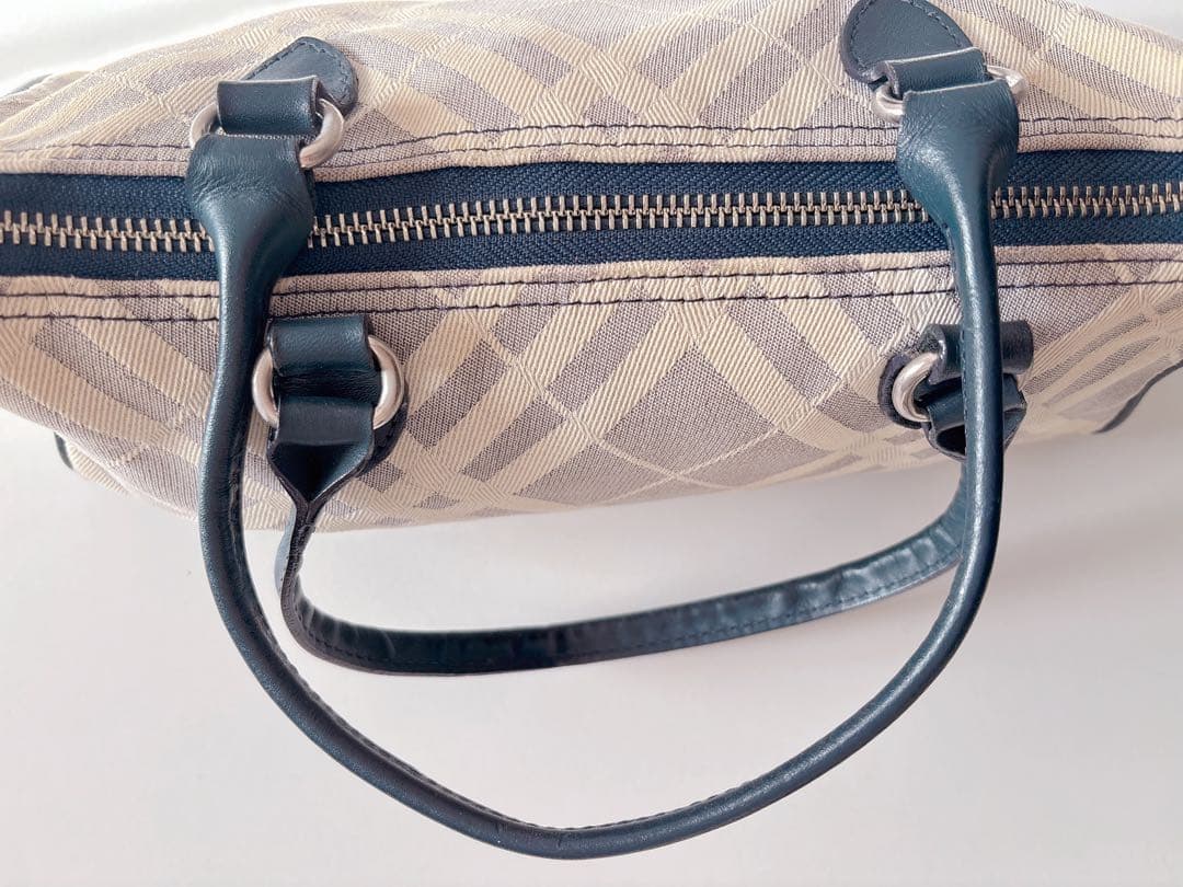 BURBERRY BLUE LABEL チェック柄 ハンドバッグ