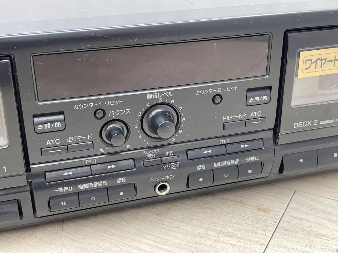 テクニクス カセットデッキ RS-TR4750 動作確認済 ダブルカセット