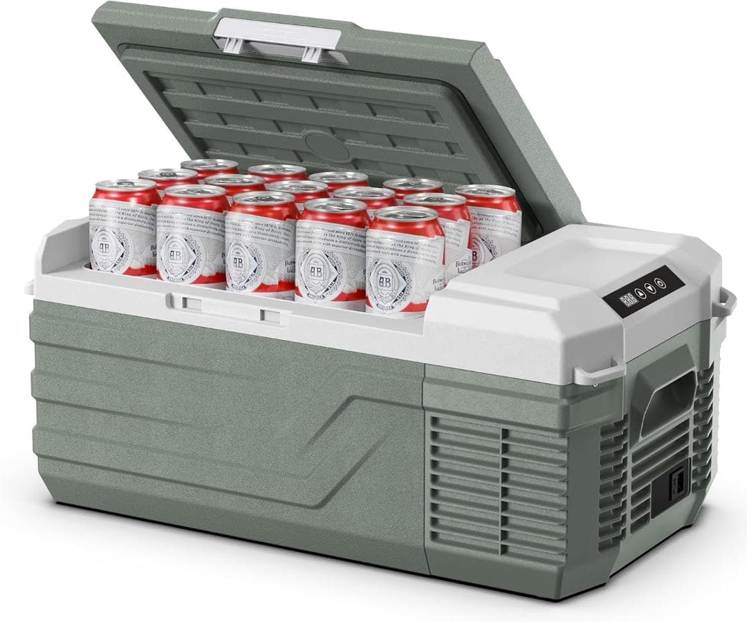 コンプレッサー式車載冷蔵庫 ポータブル冷蔵庫 15L 急速冷凍 新品未使用品