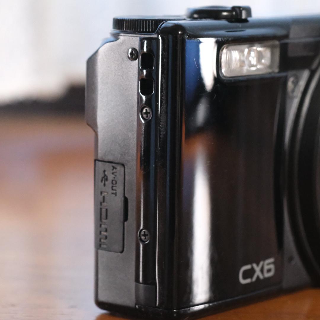 l**様 RICOH CX6 美品　機能維持保管　幻Ver.1.27 黒