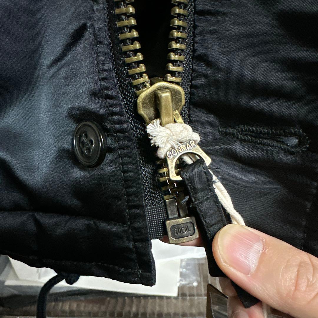 A-2デッキジャケット再構築 スカジャン 虎柄刺繍 高密度ナイロン