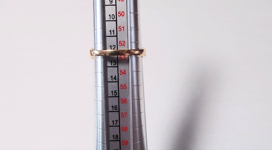 ジュエリーツツミK18イエローゴールドダイヤモンドリング