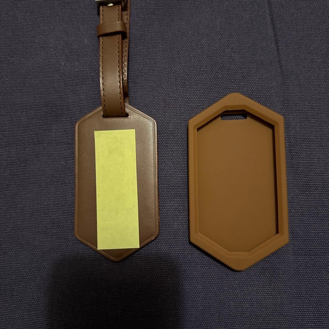 【新品未使用品】 日本航空 JALグローバルクラブ 亀タグ ブラウン（三ツ星）