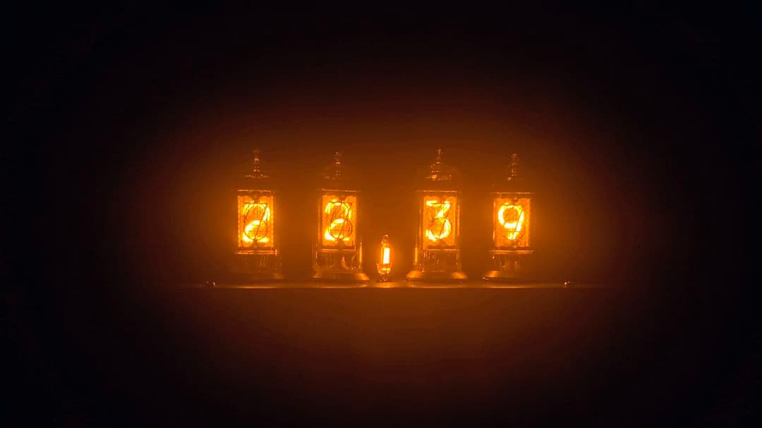 ニキシー管時計 Z573M仕様