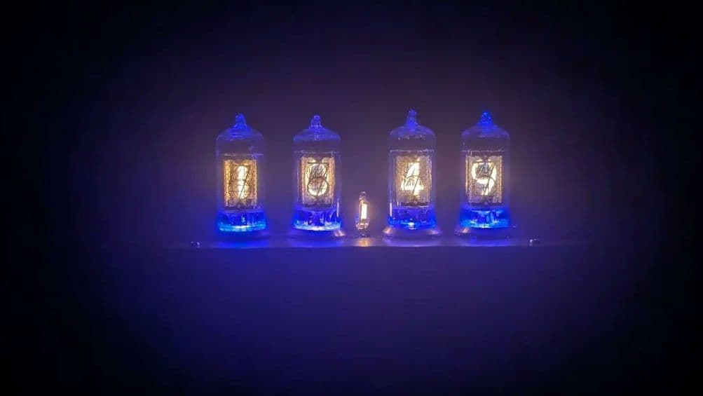 ニキシー管時計 Z573M仕様