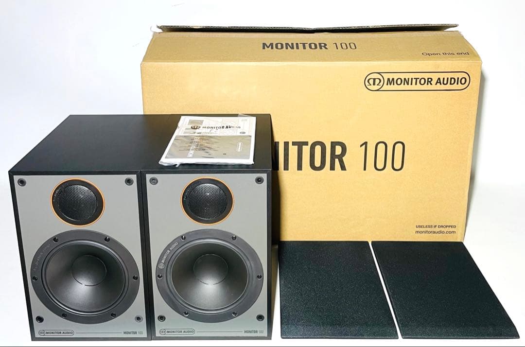 【箱あり美品】Monitor Audio Monitor 100B / BK