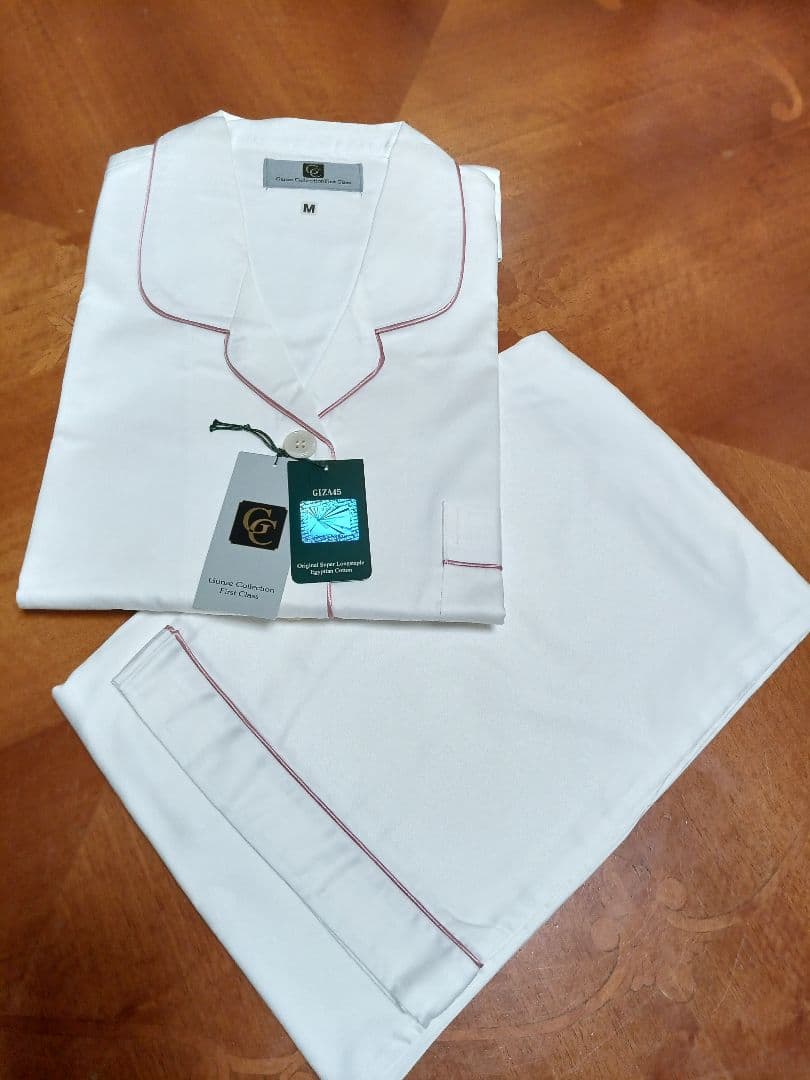 希少レア◎新品タグ付　グンゼ　GIZA45　ギザ綿　レディースパジャマM✨日本製
