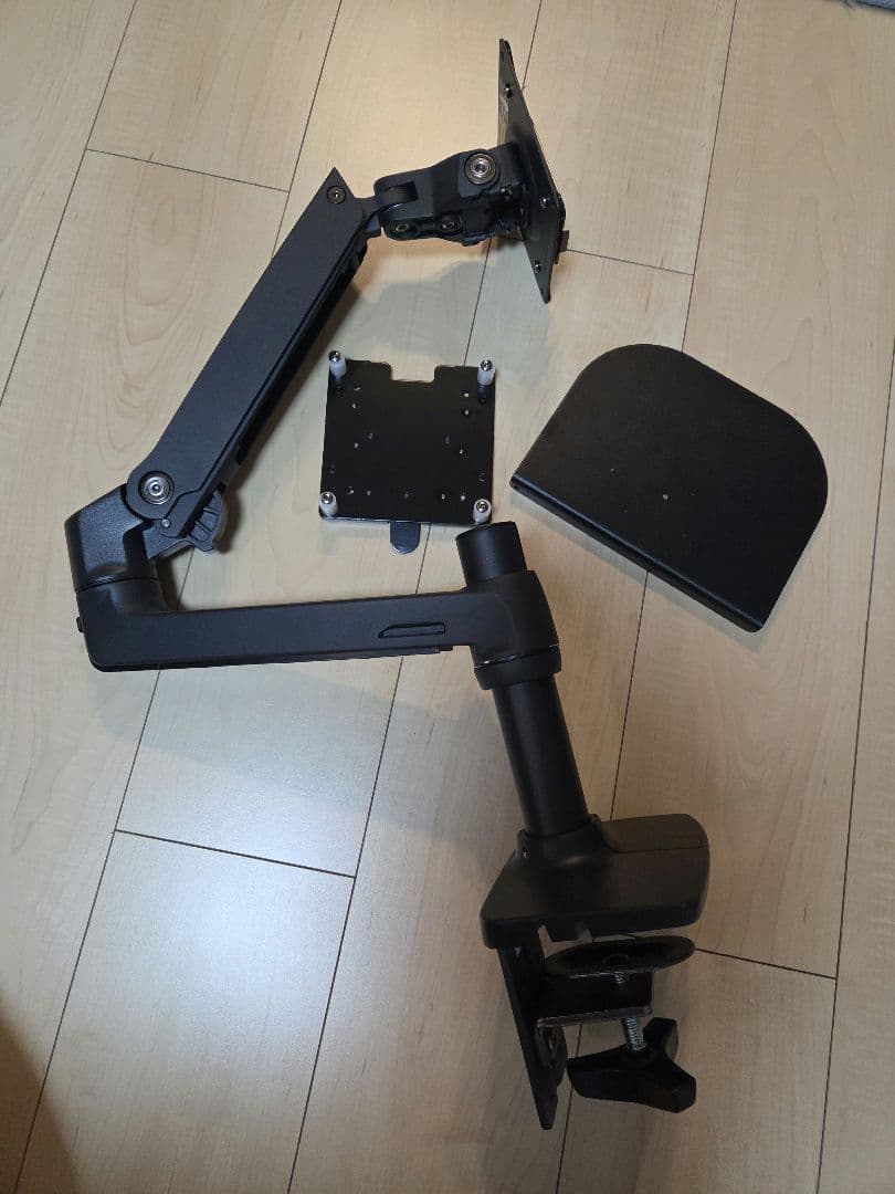 【美品】ergotron モニターアームLXとクイックリリースブラケットのセット