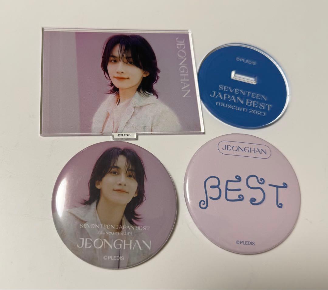 SEVENTEEN museum2023 ジョンハン アクリルスタンド 缶バッジ