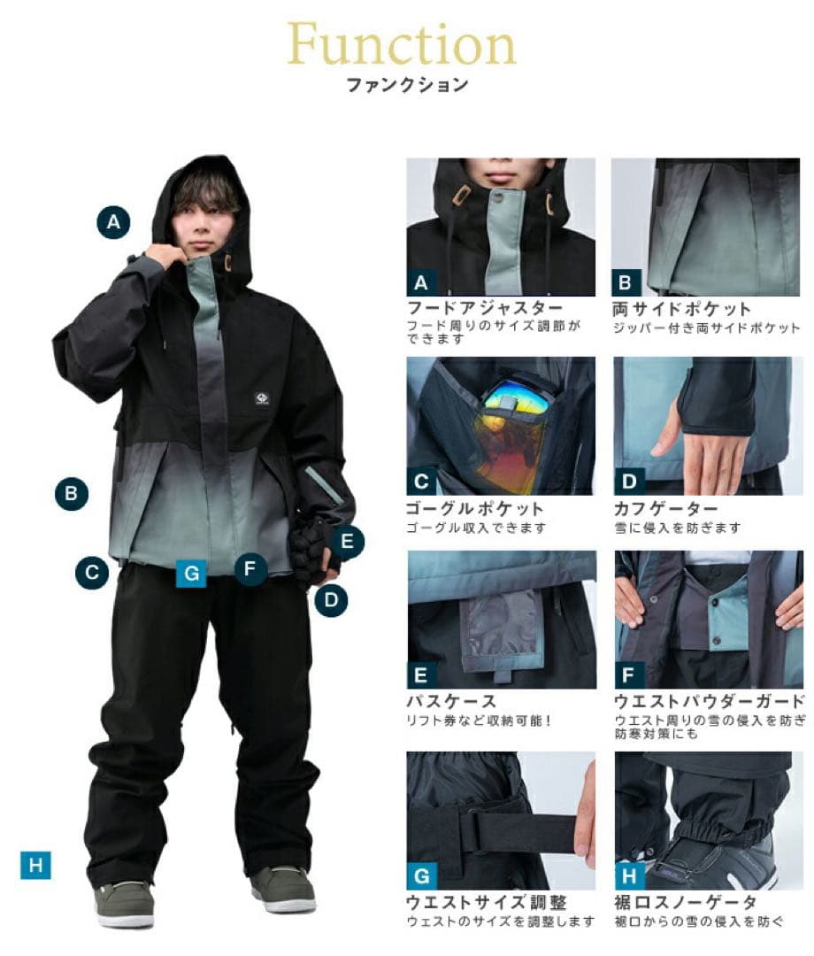 【美品】CRAVER CREEK 上下セットLL