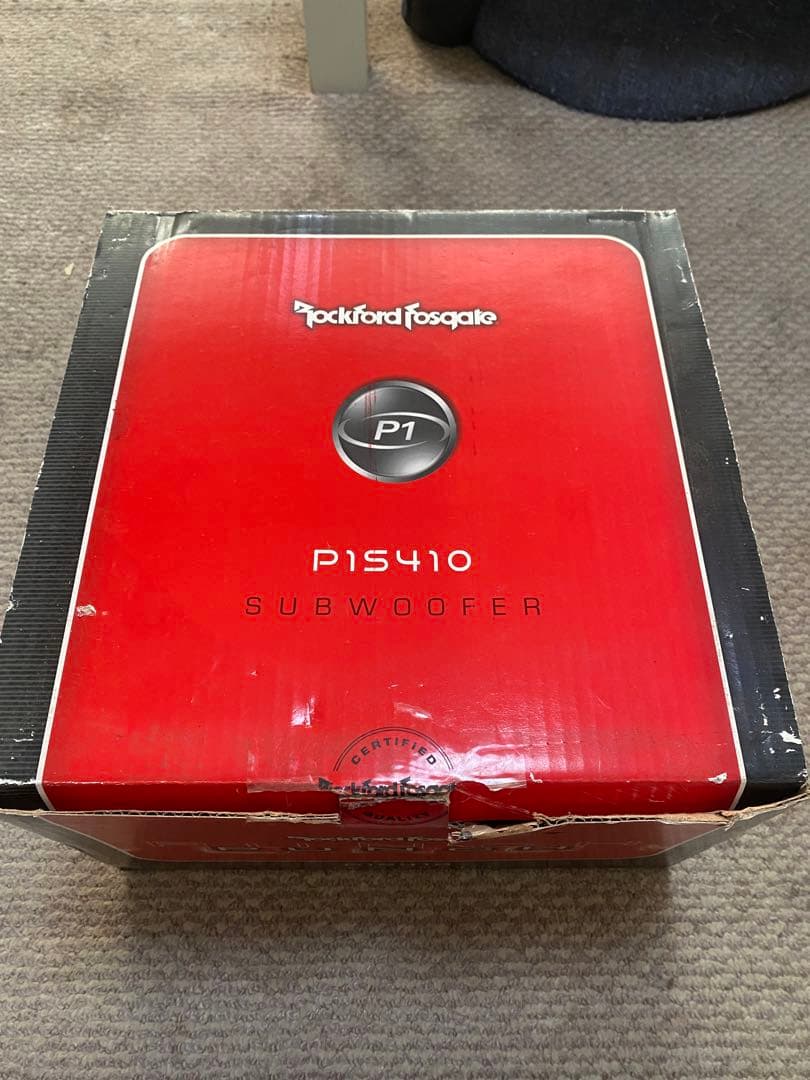 スピーカー・ウーファー Rockford Fosgate PUNCH P1S410