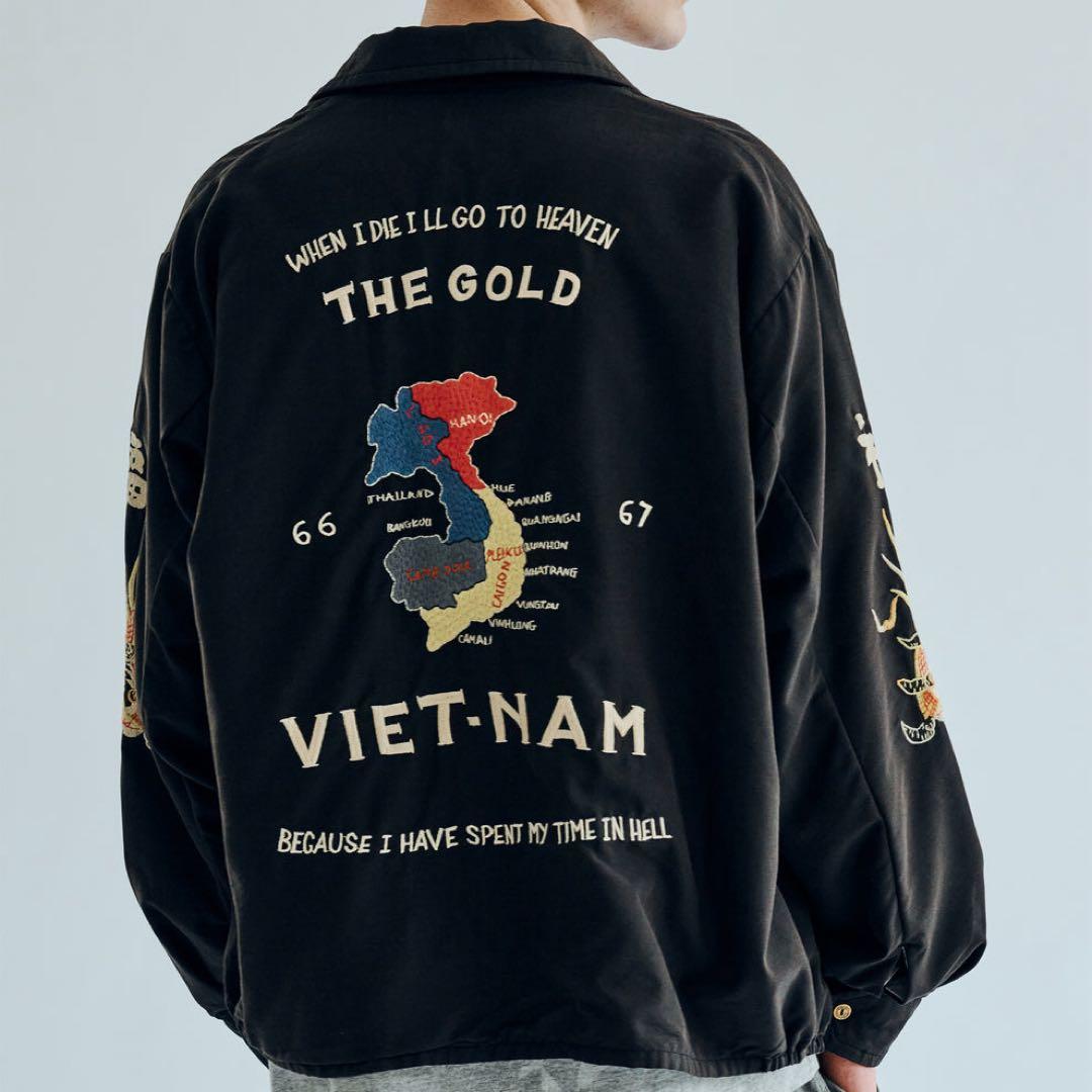 GOLD VIETNAM JACKET 東洋エンタープライズ　ベトジャン【XL】