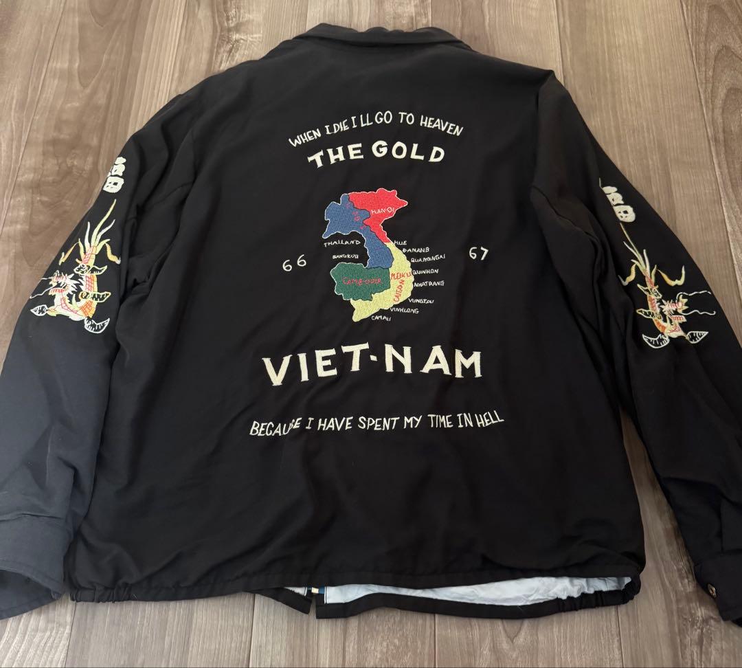 GOLD VIETNAM JACKET 東洋エンタープライズ　ベトジャン【XL】