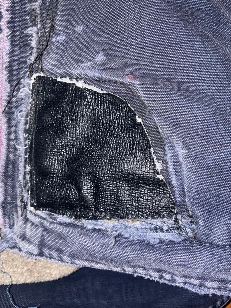 Carhattt アクティブジャケット　ダークネイビー　フェード