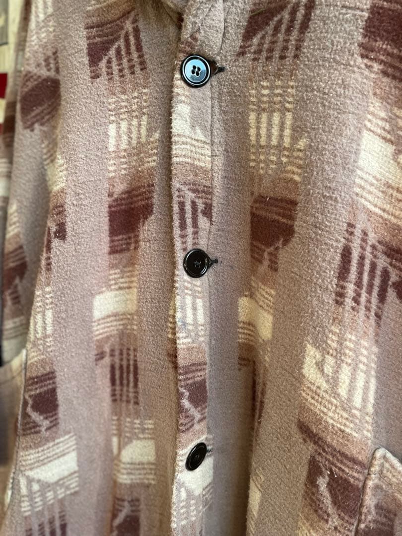 ヤ*貴様 50s ネイティブガウン ローブ US製 whittenton