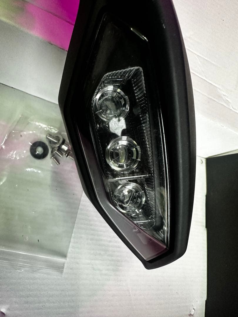 R1/R1M 純正ミラー　左　LED ウィンカー付き