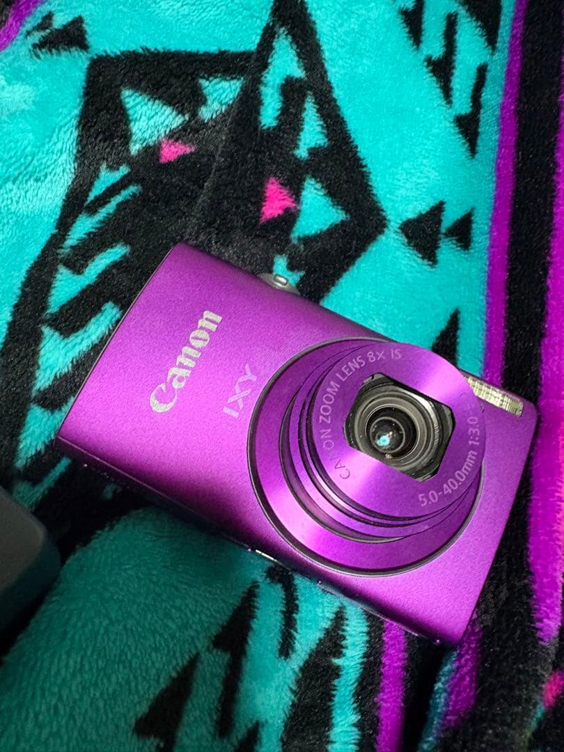 C*a様 【極美品・人気色】Canon キャノン　IXY 600F パープル　レ