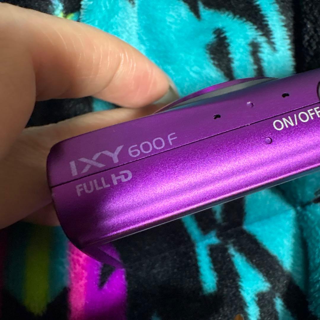 C*a様 【極美品・人気色】Canon キャノン　IXY 600F パープル　レ