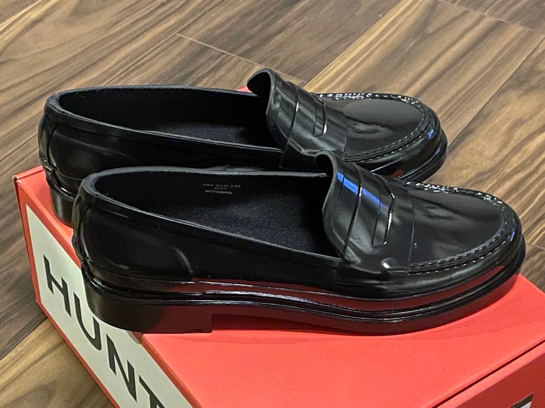 【定価19,800円現行品】HUNTER PENNY LOAFER UK4
