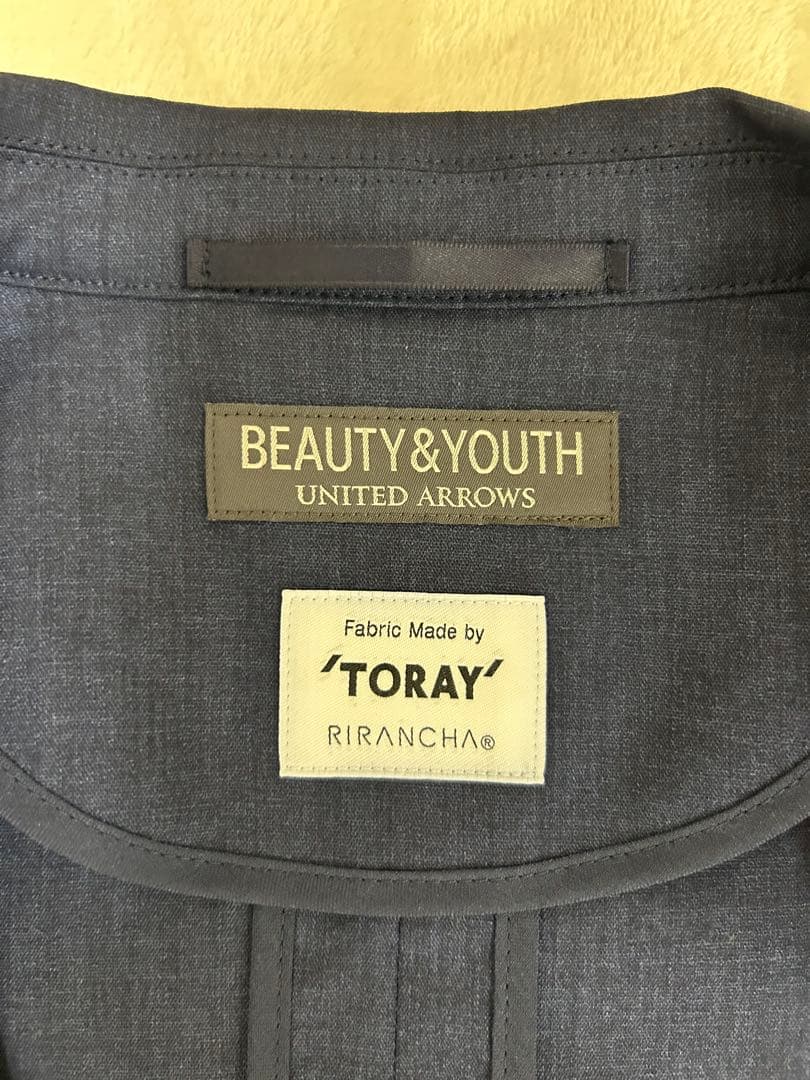 【値下げ】2025現行品BEAUTY&YOUTH 東レTOREYセットアップ L