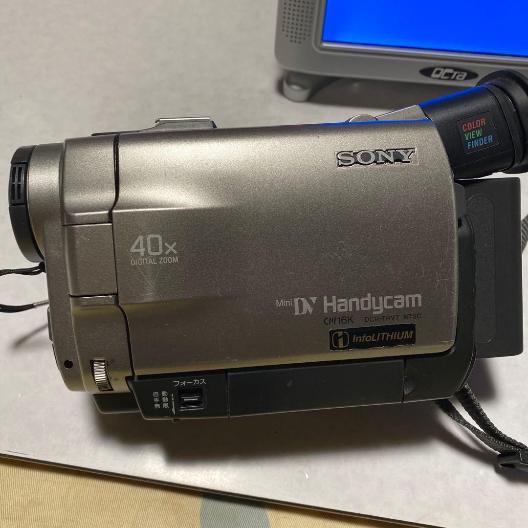 SONY miniDVビデオカメラ DCR-TRV7 ⑤
