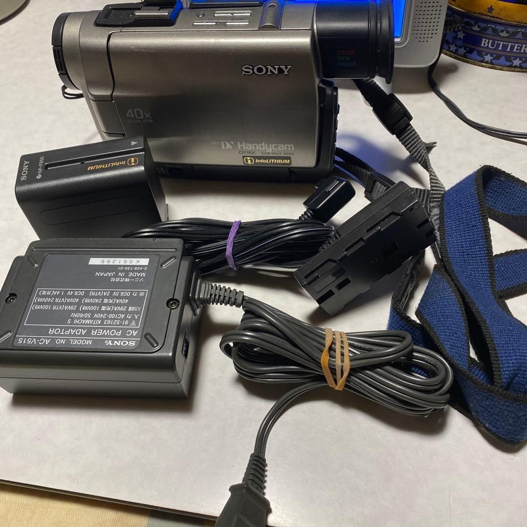 SONY miniDVビデオカメラ DCR-TRV7 ⑤