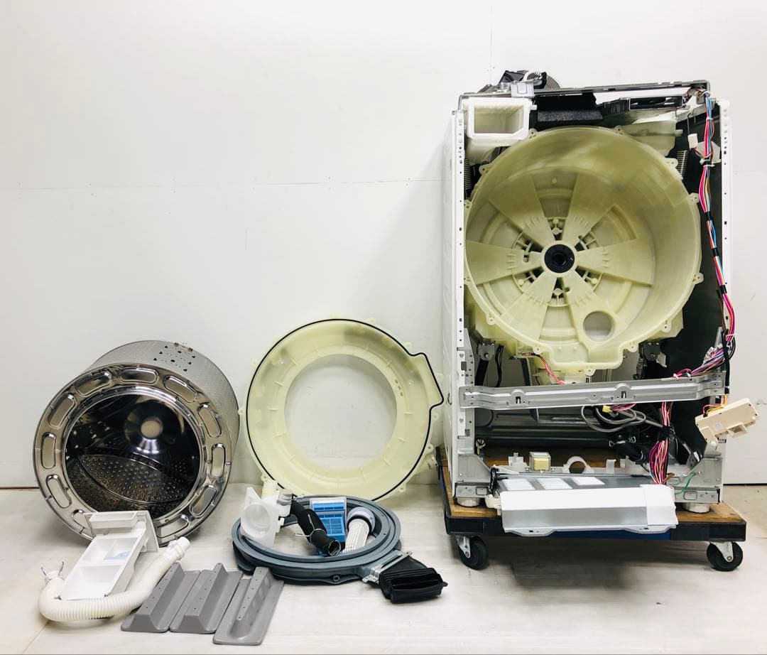 ES-S7G 3ヶ月保証22年安心分解洗浄マンション左開きドラム式洗濯乾燥機