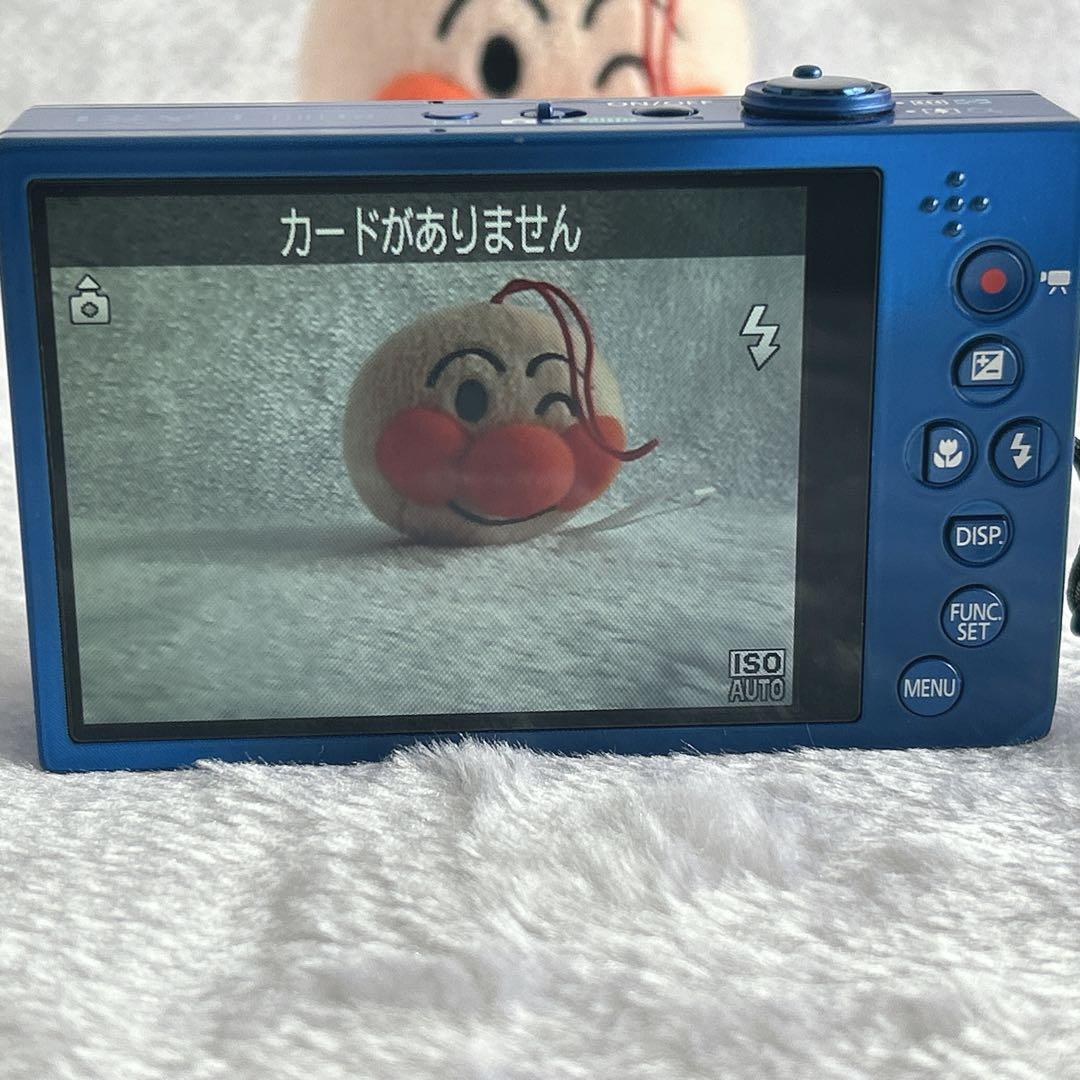 【美品】Canon ixy3 デジカメ ブルー 純正バッテリー 充電器付き