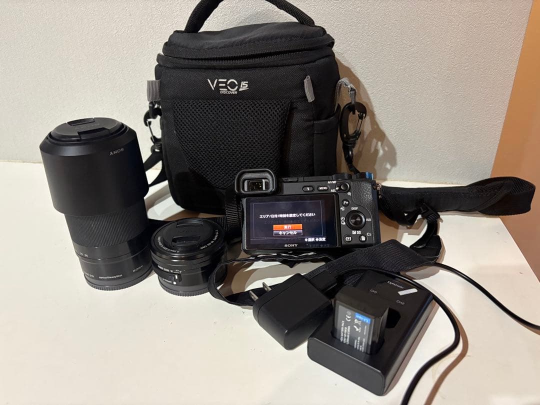 Sony α6400ダブルズームレンズキット