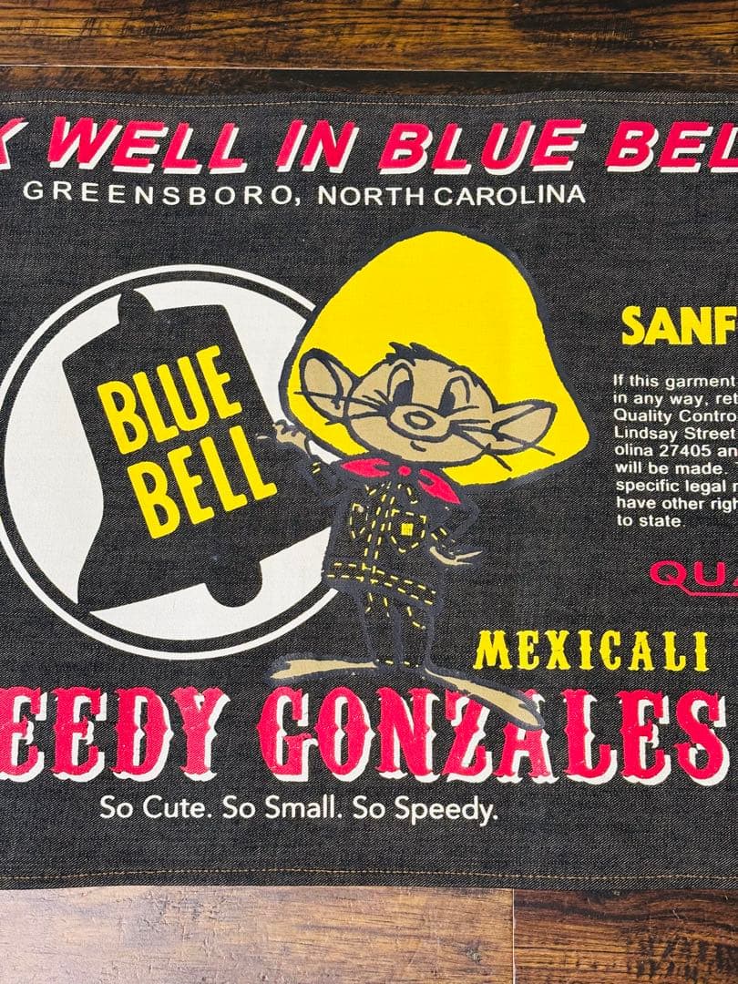 Wrangler × Speedy Gonzales デニムバナー タペストリー