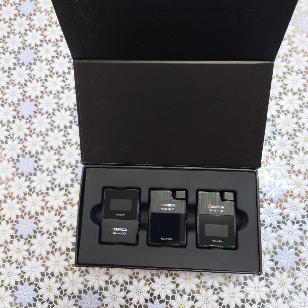 Comica BoomX-D2 外付けマイク2.4Gデジタル無線マイクロホン