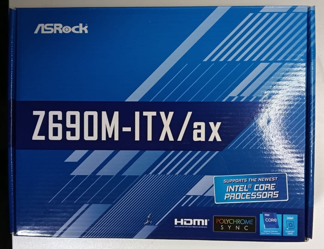 ASRock Z690M-ITX/ax LGA1700 マザーボード