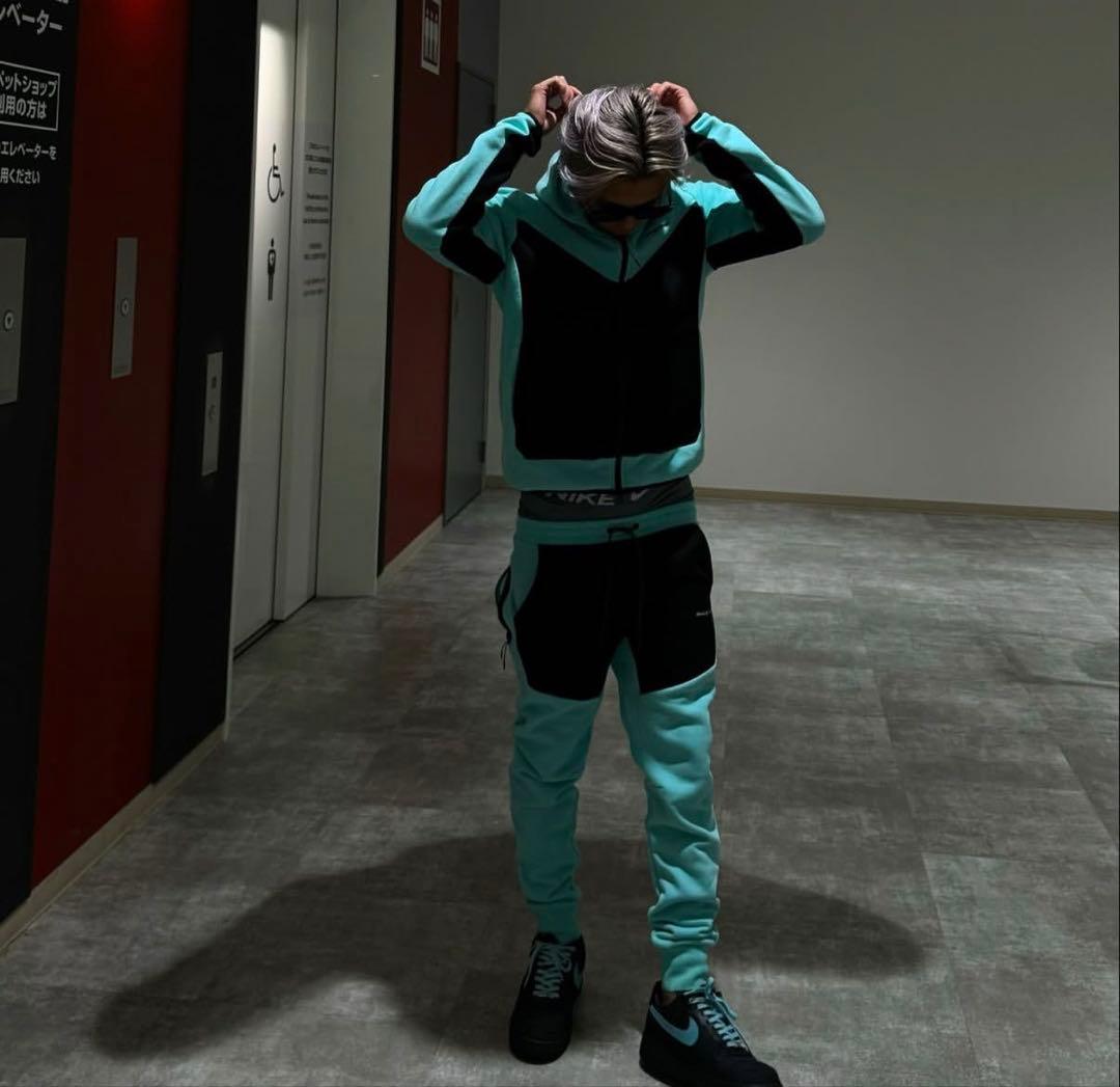 SunLight Homies テックフリース ティファニーブルー セットアップ