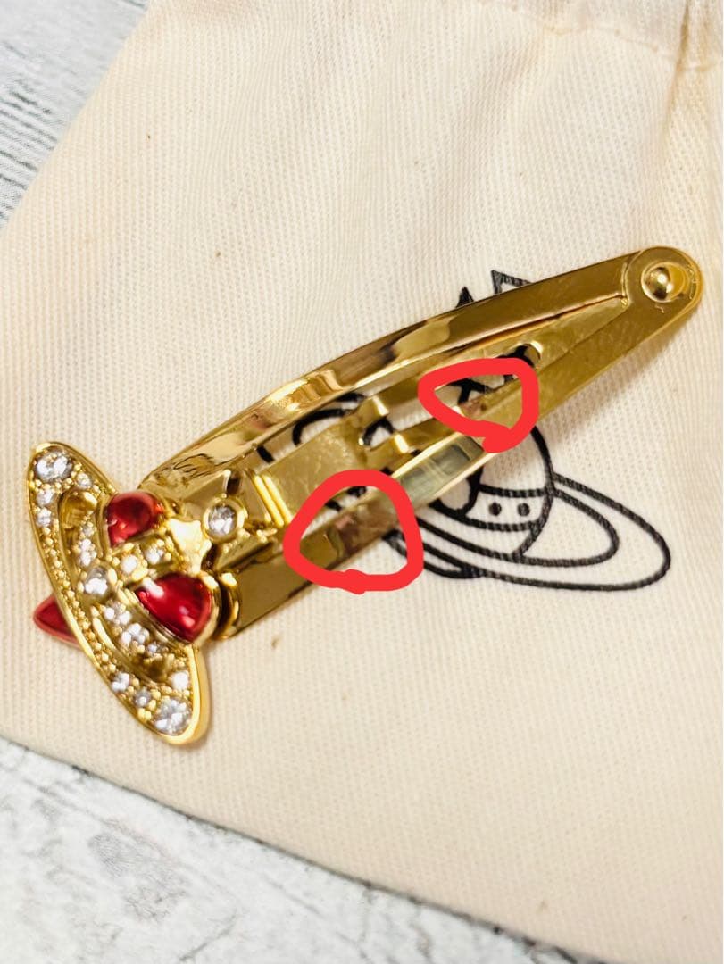 ヴィヴィアンウエストウッド ヘアピン