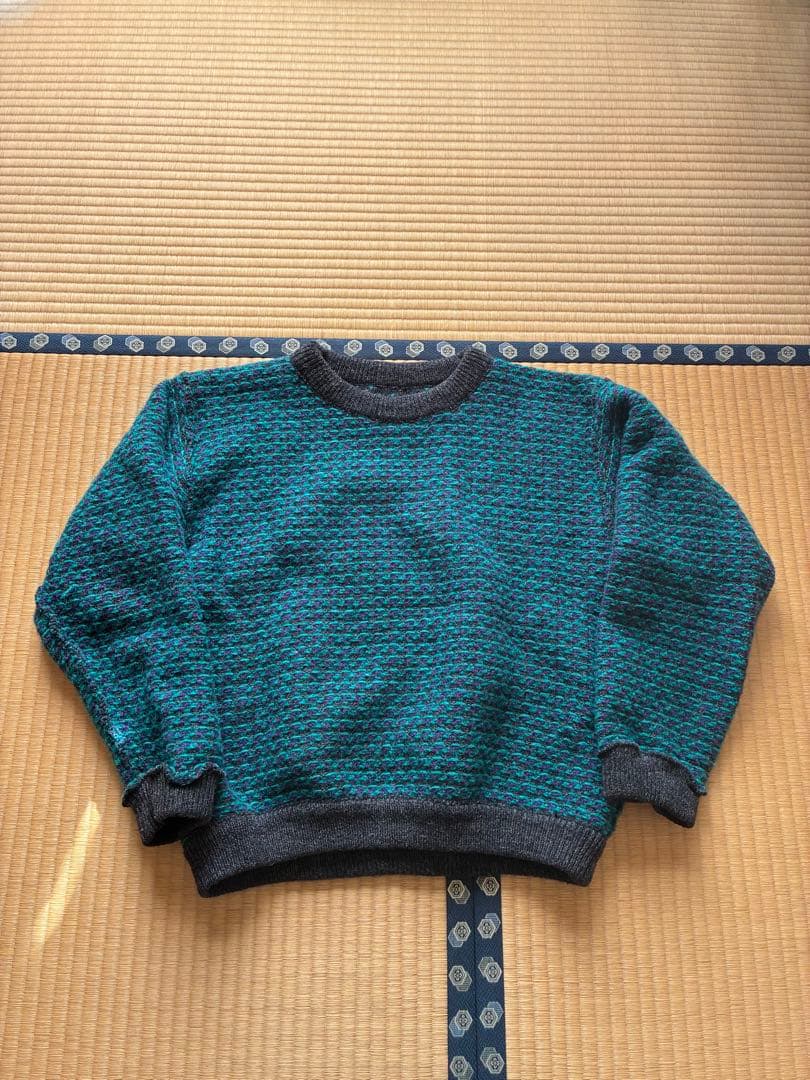 ゆ*️様 80s llbean バーズアイ セーター レアカラー