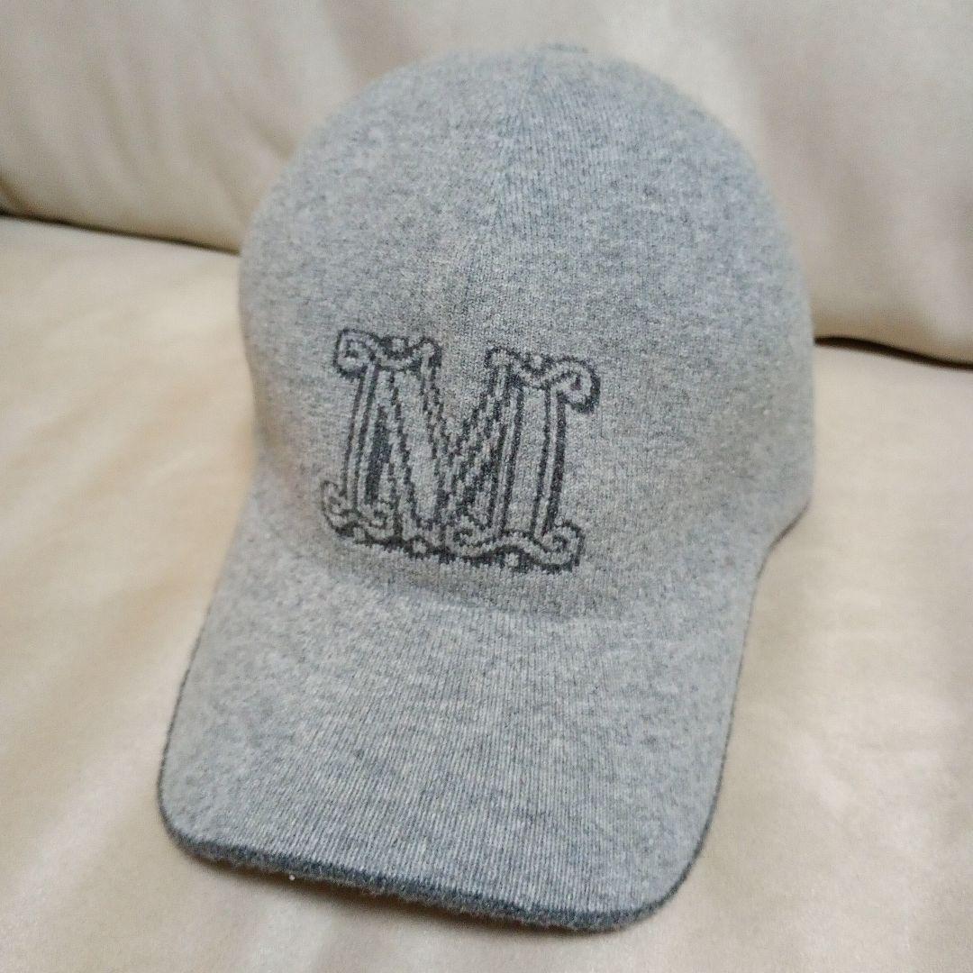 送料無料♡日本未入荷☆ Max Mara カシミヤ キャップ グレー