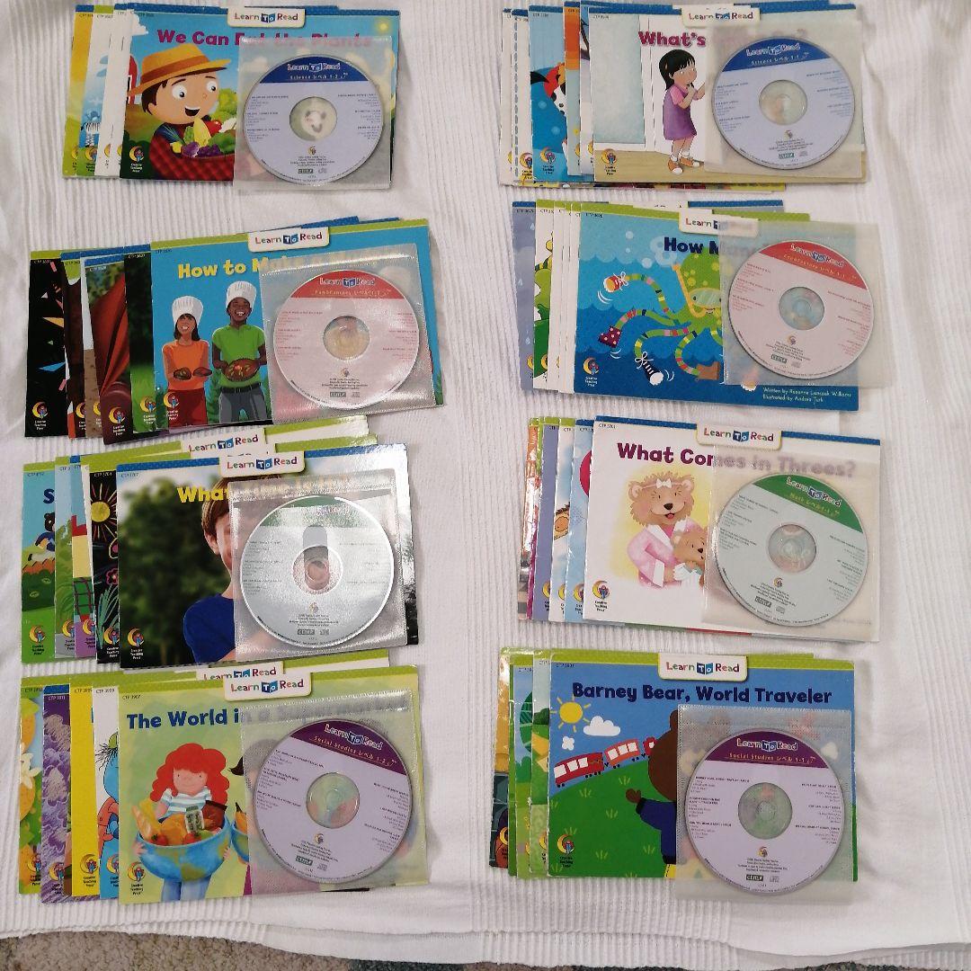 Learn to Read Level1.Level2全48冊CD8枚セット