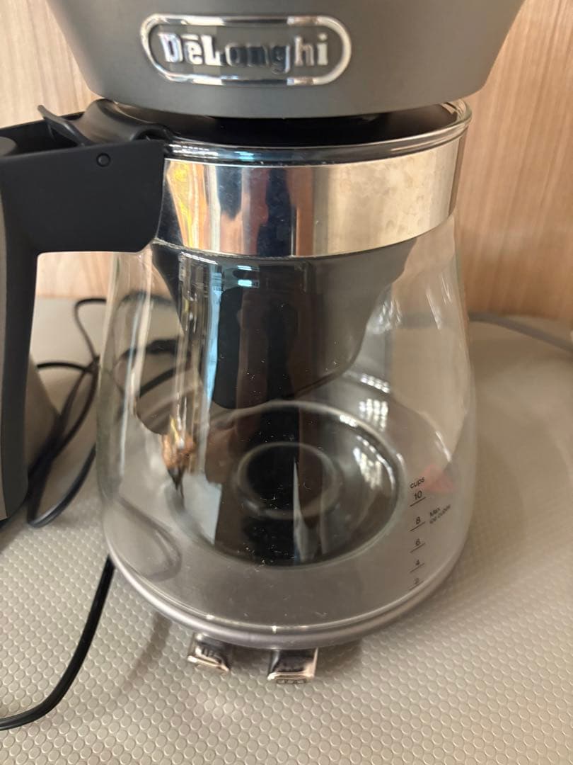 De'Longhi コーヒーメーカー グレー