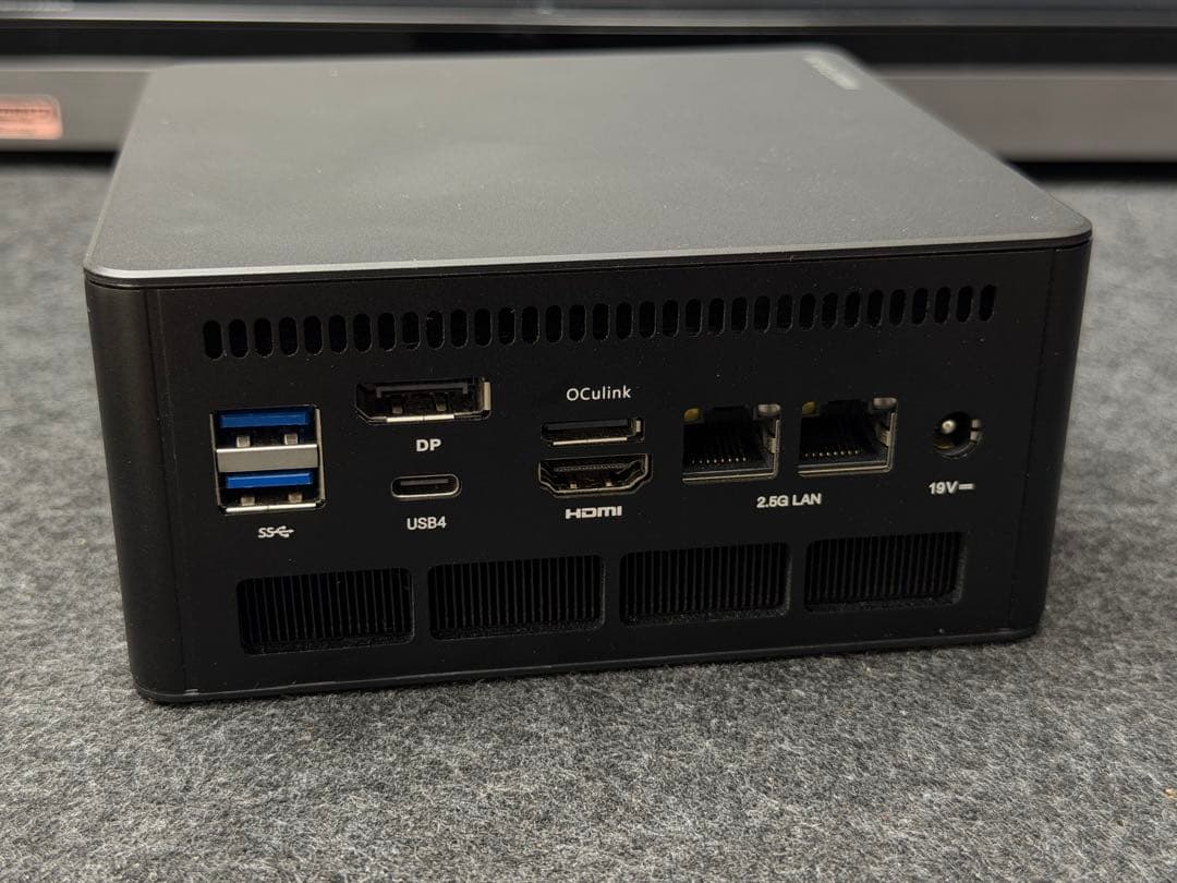 (Shinobu99)MINISFORUM UM780XTX SSDなし