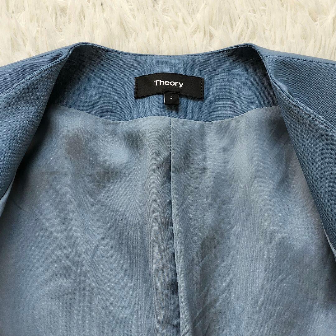 セオリー　パンツスーツ　セットアップ　TRECAEBLE WOOL　2