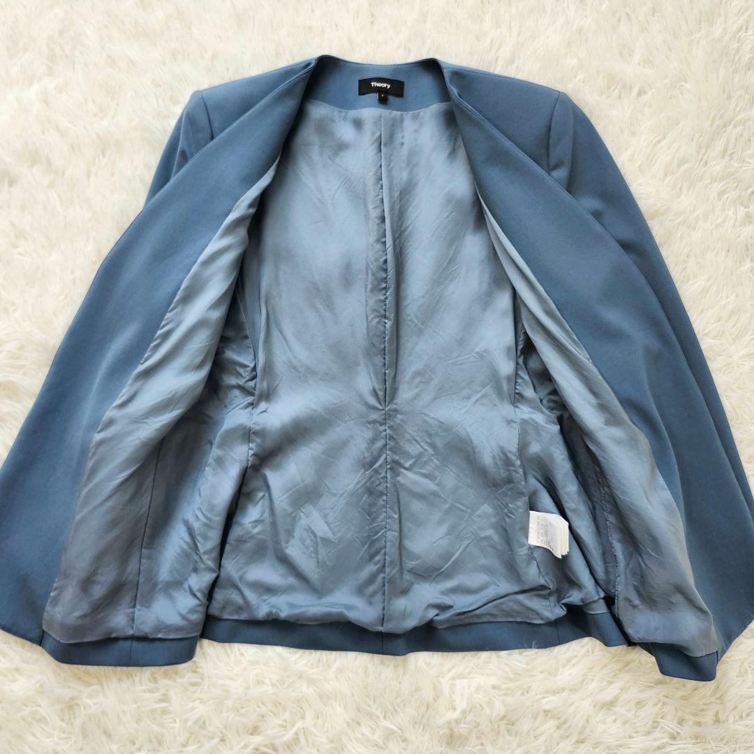 セオリー　パンツスーツ　セットアップ　TRECAEBLE WOOL　2