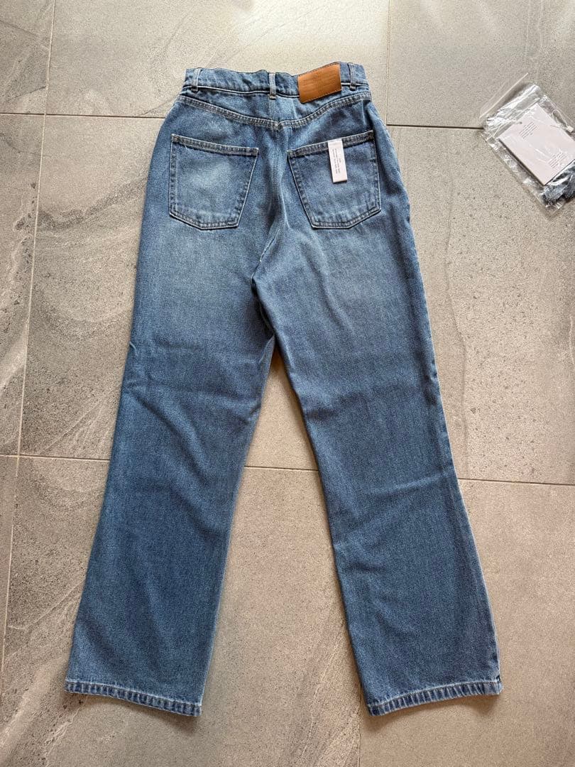 Rokh ロク ダメージ フレア デニムパンツ 未使用