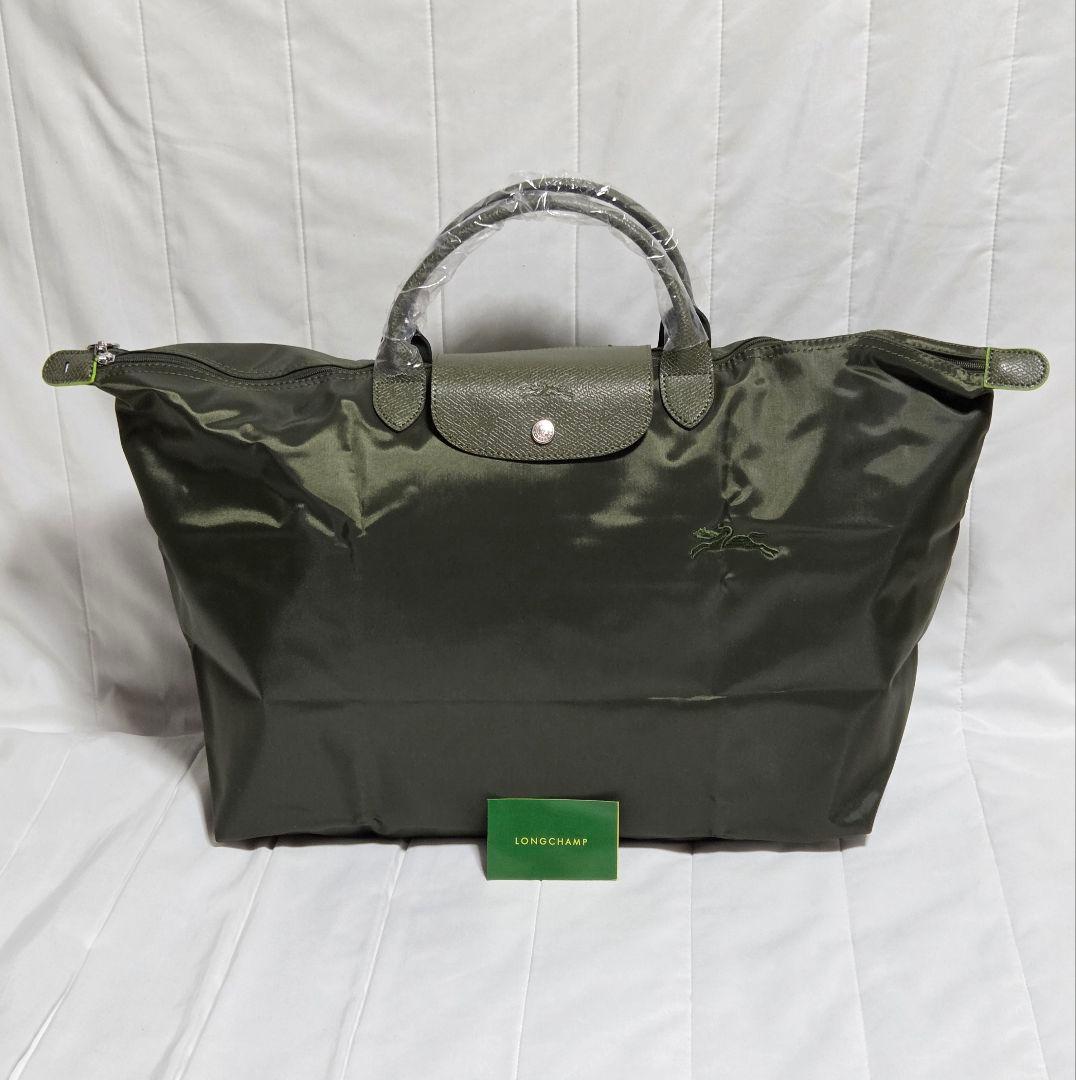 【新品】LONGCHAMP ル プリアージュ トラベルバッグ L モスグリーン