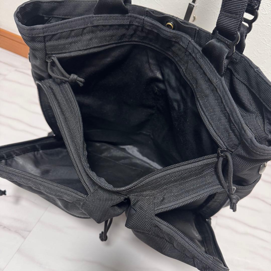 美品BRIEFING BS TOTE TALL BLACK トートバッグ USA